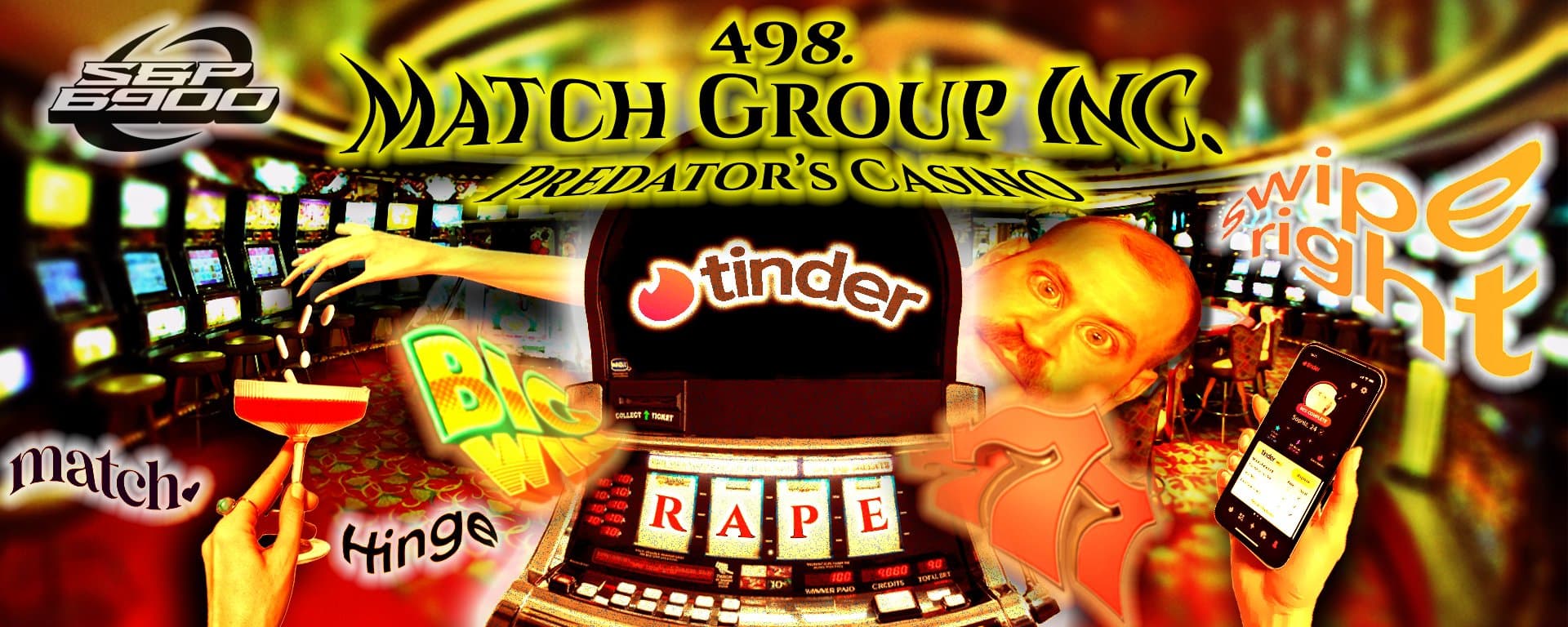 Match Group predators casino cover art